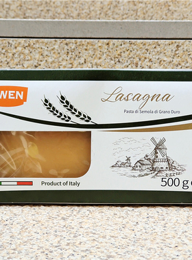 意文千层面烤宽面条意大利烤宽面EWEN LASAGNA PASTA DI SEMOLA