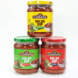 DIP SALSA 乐口泰休闲沾酱香脆玉米片蘸酱墨西哥莎莎酱LA COSTENA