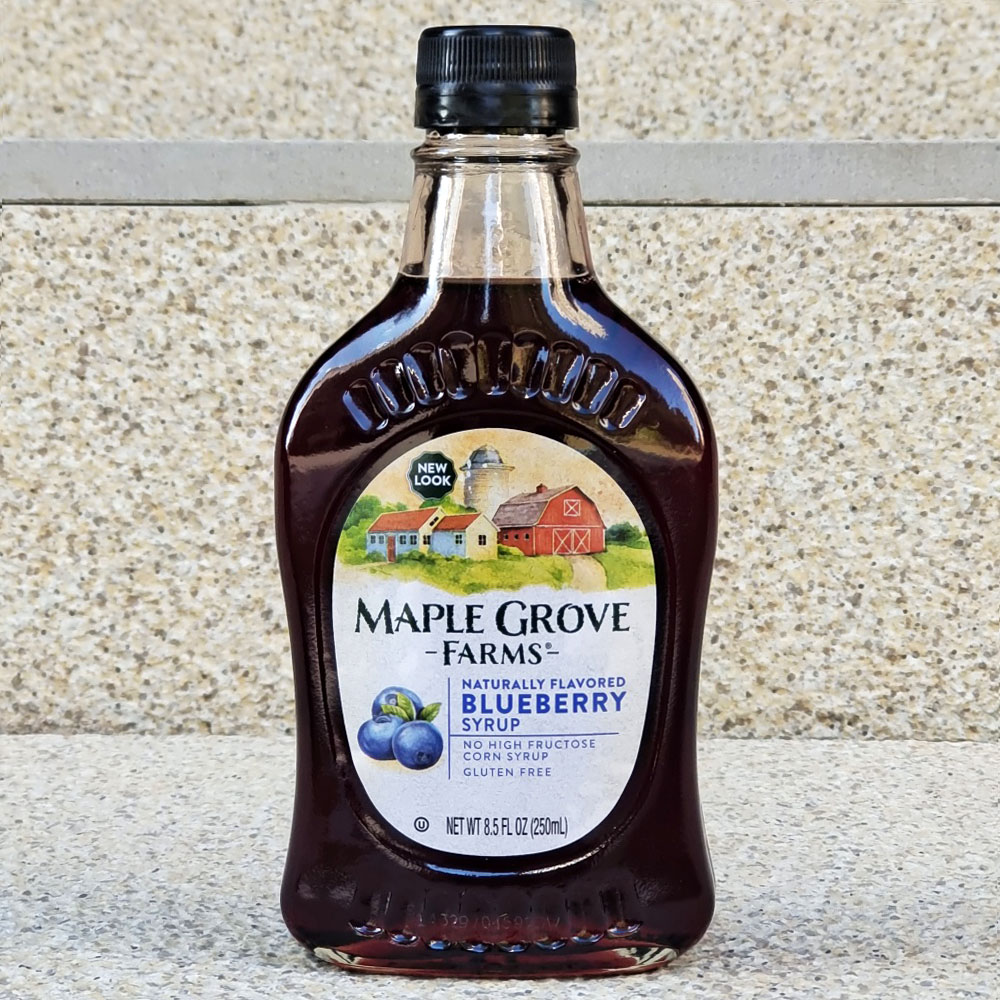 美国进口枫树林枫叶糖浆蓝莓味枫糖浆煎饼调味品BLUEBERRY SYRUP