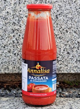 安娜丽莎樽装番茄酱即食意大利面酱西餐披萨酱ITALIANI PASSATA