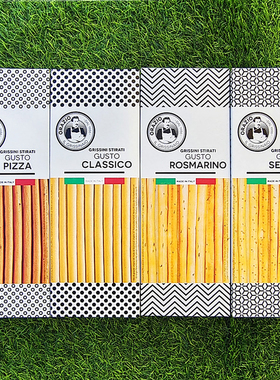 意大利进口经典原味长条面包棒即食干面包条早餐零食BREADSTICKS