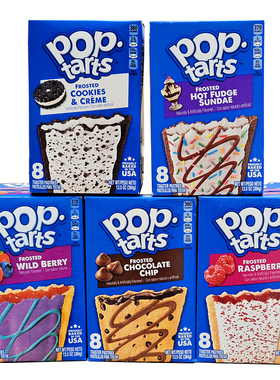 香甜果馅饼奶油曲奇夹心饼干烘烤糕点POP TARTS TOASTER PASTRIES