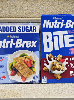 欣善怡澳洲进口粹麦谷物麦片冲泡即食低脂营养早餐麦片NUTRI BREX