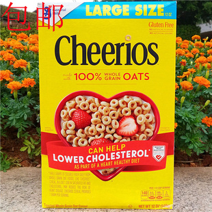 晶磨原味麦圈全麦燕麦圈麦片CHEERIOS GRAIN OATS CEREAL WHOLE