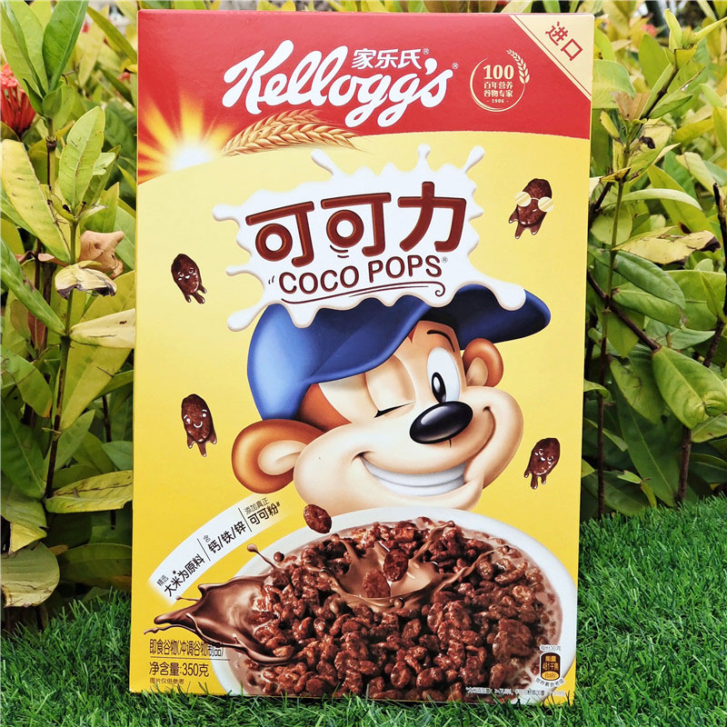 氏可可力即食高钙钙巧克力麦片