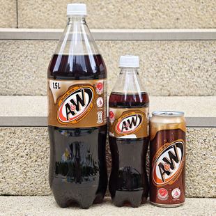 艾德熊沙士汽水进口树根碳酸饮料SARSAPARILLA CARBONATED DRINK