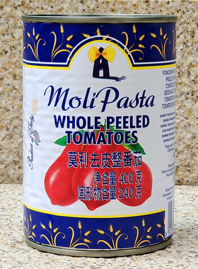 意大利莫利去皮番茄罐头整颗西红柿蕃茄酱WHOLE PEELED TOMATOES