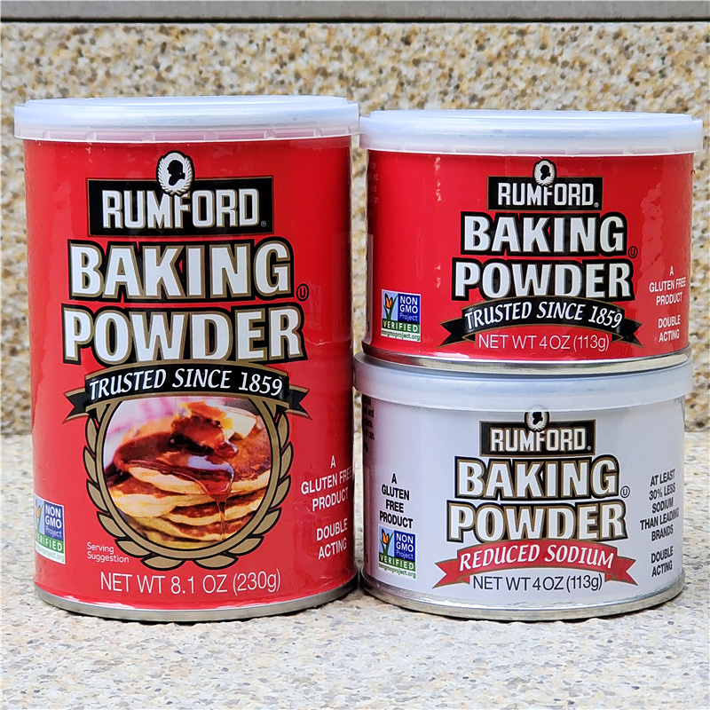 双效泡打粉酵母家用饼干面包发酵粉无麸质RUMFORD BAKING POWDER 粮油调味/速食/干货/烘焙 泡打粉 原图主图