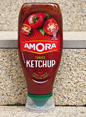 西班牙浓浆番茄酱薯条蘸酱复合调味料挤压瓶AMORA TOMATO KETCHUP