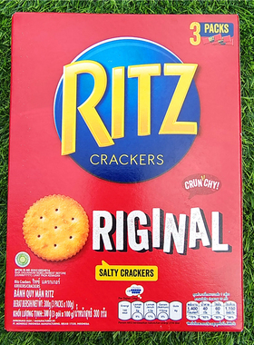 卡夫乐之原味薄脆饼干休闲零食小吃咸味饼RITZ CRACKERS ORIGINAL