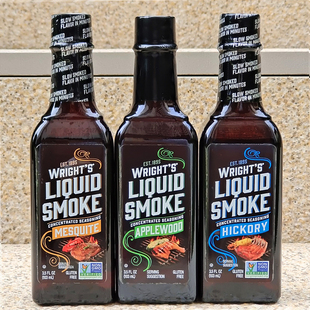 烟熏风味调味汁熏肉烟水烤肉烟熏液烧烤腌料WRIGHTS SMOKE LIQUID