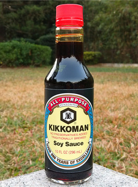 美国万字牌传统酿造酱油生抽凉拌炒菜家用调味KIKKOMAN SOY SAUCE