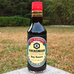美国万字牌传统酿造酱油生抽凉拌炒菜家用调味KIKKOMAN SAUCE SOY