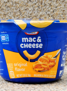 美国进口芝士通心粉香浓奶酪意面速食泡面KRAFT MACARONI CHEESE