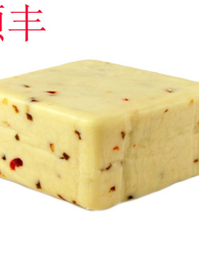 辣味杰克芝士夹三文治即食辣椒奶酪烤焗起司块pepper jack cheese