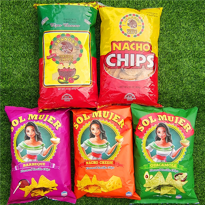 墨西哥少女脆玉米片粗粮脆片零食