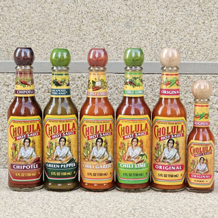 SAUCE HOT 墨西哥辣椒酱西餐调味酱烟熏红辣椒汁CHOLULA MEXICO