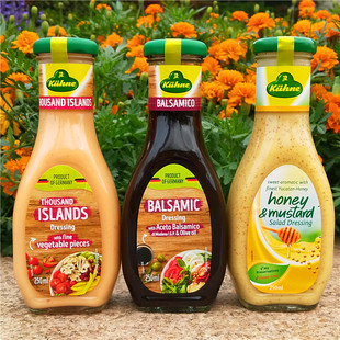 德国进口冠利沙拉酱水果蔬菜色拉酱蘸料酱料KUHNE DRESSING SALAD