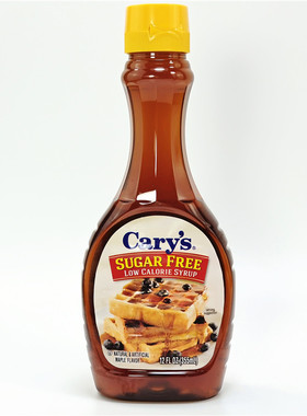 华夫饼无糖糖浆调味品原味低卡咖啡烘焙甜品原料SUGAR FREE SYRUP