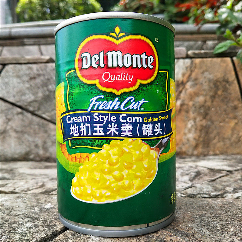 425g泰国地扪玉米羹罐头del monte fresh cream style corn sweet