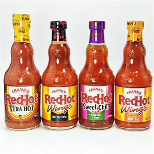 WINGS 弗兰克斯布法罗辣鸡翅调味酱FRANKS HOT BUFFALO RED SAUCE