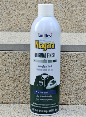 美国衣物上浆液喷雾烫衣浆衣服防静电NIAGARA SPRAY STARCH PLUS