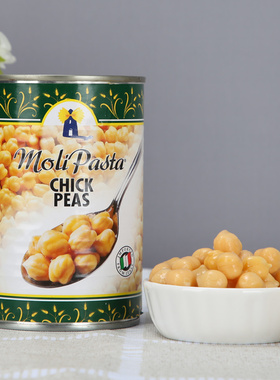400g意大利莫利沙拉三角豆鹰嘴豆熟豆罐头MOLI PASTA CHICK PEAS