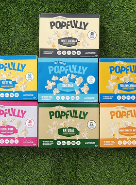 电影院牛油风味微波炉爆玉米粒爆米花POPFULLY MICROWAVE POPCORN