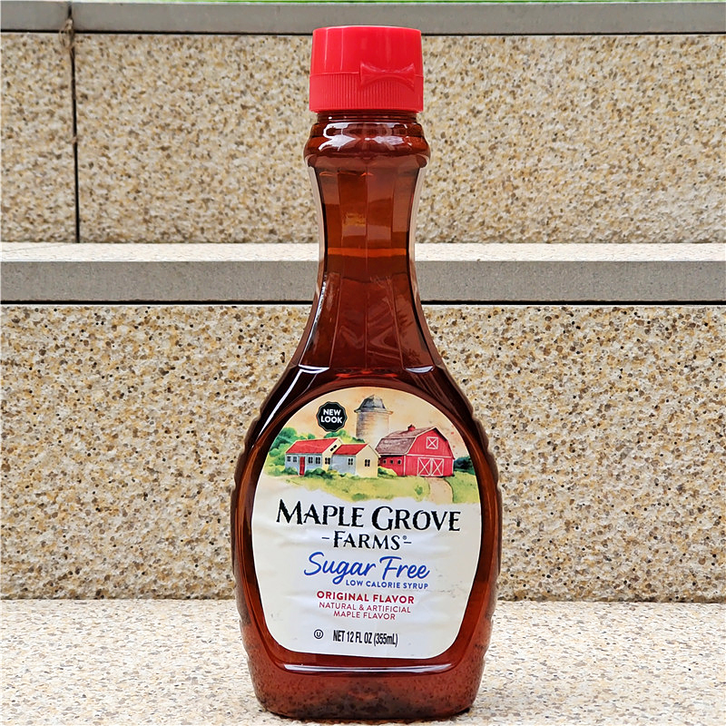 枫树原味无加糖甜味剂低热量糖浆松饼糕点浇头浆SUGAR FREE SYRUP