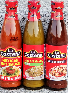 乐口泰墨西哥魔鬼辣椒汁披萨海鲜意面辣椒酱LA COSTENA HABANERO