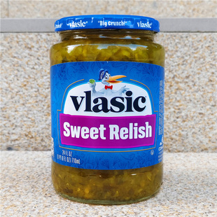 美国维纳斯碎黄瓜酱菜酸甜青瓜蓉热狗汉堡酱VLASIC RELISH SWEET