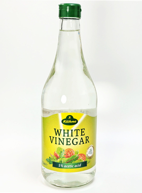 德国产冠利白醋酿造食醋烹饪炒菜调味品即食KUHNE WHITE VINEGAR