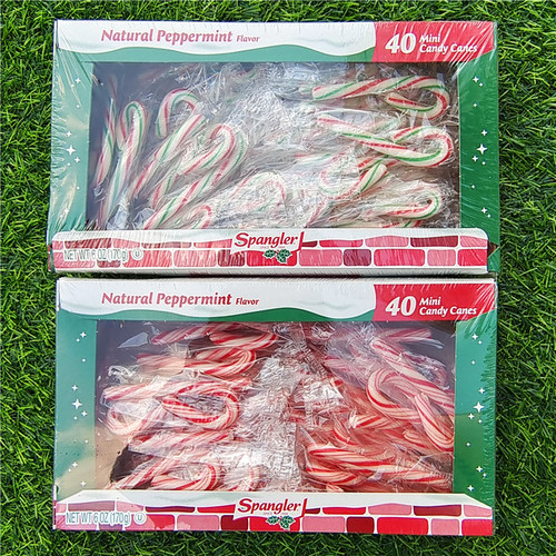 薄荷味拐杖糖墨西哥圣诞拐棍糖果