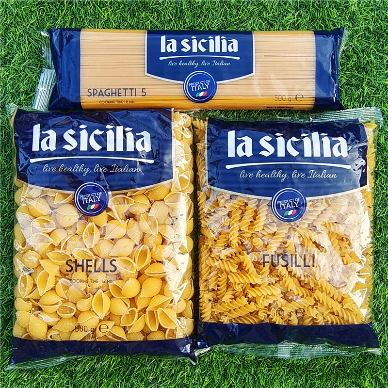 螺丝粉意粉贝壳形状意大利面小扇贝意面LA SICILIA SHELLS PASTA 粮油调味/速食/干货/烘焙 意大利面 原图主图