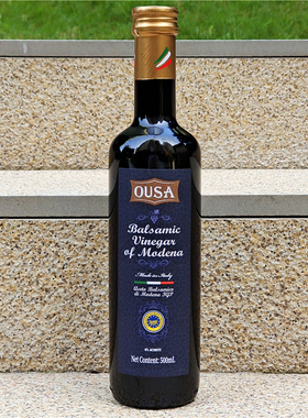 500ml欧萨意大利黑醋汁摩德纳即食用黑醋沙拉汁BALSAMIC VINEGAR