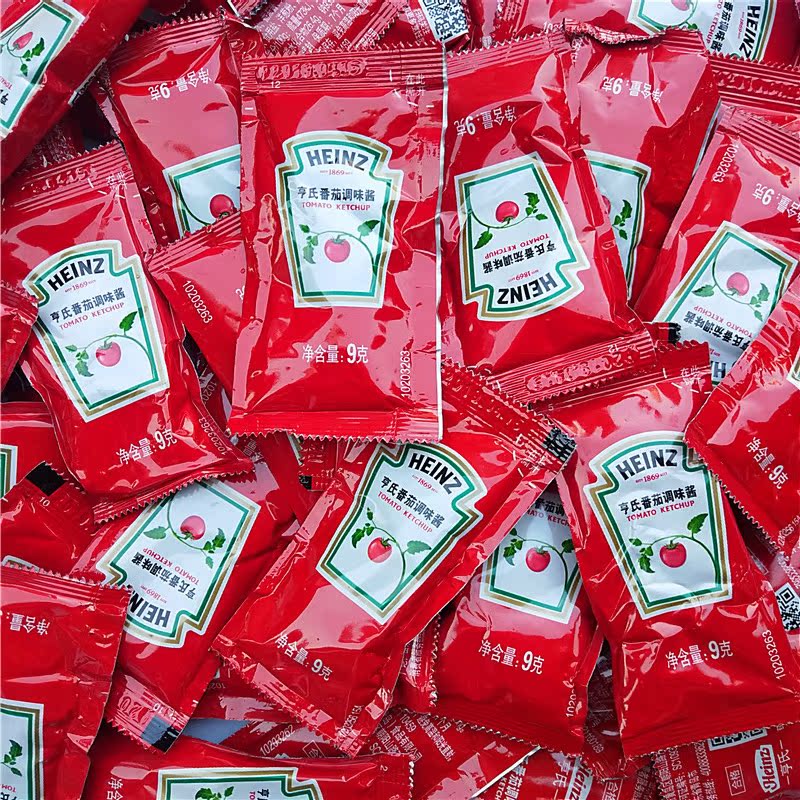 9g*20小包亨氏番茄醬肯德基調味醬拌面醬料沙拉醬TOMATO KETCHUP在類目 糧油米麪/南北乾貨/調味品, 調味品/果醬/沙拉, 調味醬, 番茄醬中 - 來自Buy2taobao.com提供專業的淘寶代購服務