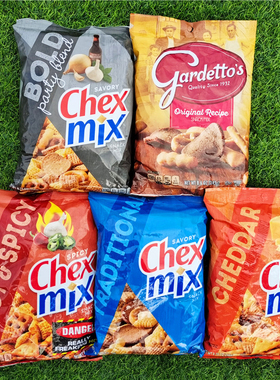 美国香脆饼香酥性饼干混合小吃办公室休闲零食CHEX MIX SNACK MIX