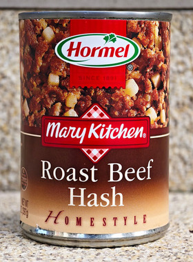 烤牛肉土豆碎罐头家庭风味煎鸡蛋饼MARY KITCHEN ROAST BEEF HASH