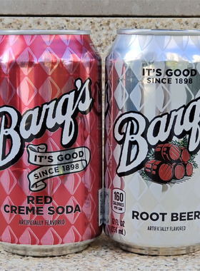 美国进口乐啤露沙士汽水树根汁碳酸饮料苏打水听装ROOT BEER SODA