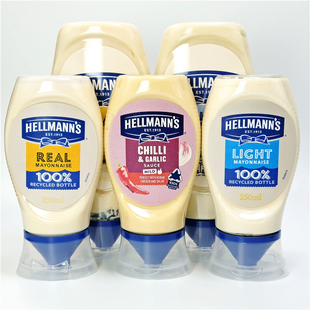 好乐门原味蛋黄酱方便装沙拉汉堡包酱HELLMANNS REAL MAYONNAISE