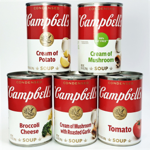 MUSHROOM SOUP CREAM 美国金宝汤奶油忌廉蘑菇速食浓汤CAMPBELLS
