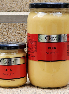 法国第戎高洛大藏芥末调味酱寿司料理调料酱CLOVIS DIJON MUSTARD