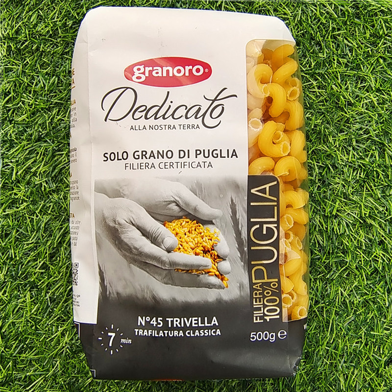 金麦意大利面扭纹通面双曲通心粉扭扭意面GRANORO TRIVELLA PASTA