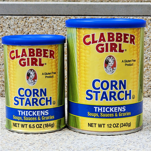 玉米淀粉食用粉粟米淀粉煮汤汁浓稠生粉CLABBER GIRL CORN STARCH