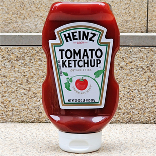 亨氏原味番茄沙司薯条意粉番茄酱蕃茄调味酱HEINZ TOMATO KETCHUP