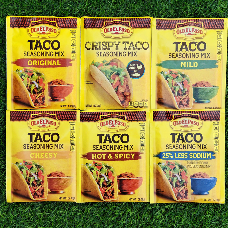 墨西哥煎玉米饼馅料调味粉塔可粉OLD EL PASO TACO SEASONING MIX 粮油调味/速食/干货/烘焙 复合食品调味剂 原图主图