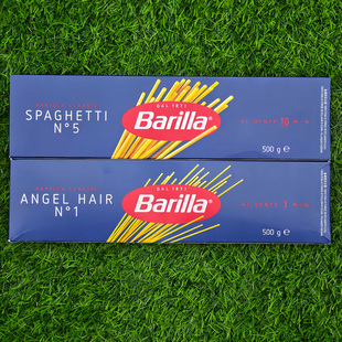 百味来传统意大利面长条意面百得阿姨天使意粉BARILLA SPAGHETTI