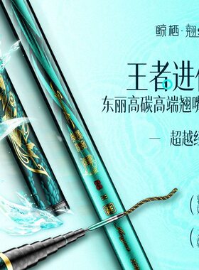 鱼栖林鲸栖翘二代SS翘嘴鱼竿甩大鞭10米长竿超轻超硬鲢鳙草鱼钓杆