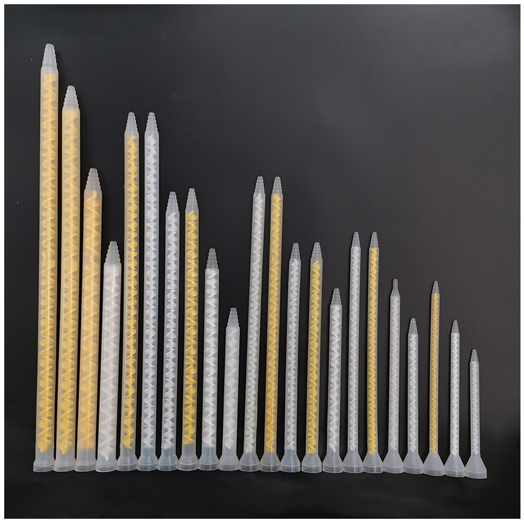 静态混合管螺旋ab胶美缝剂搅拌管