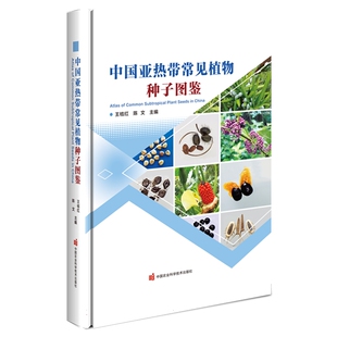 中国亚热带常见植物种子图鉴  9787511669766  王桔红 陈文 编  中国农业科学技术出版社